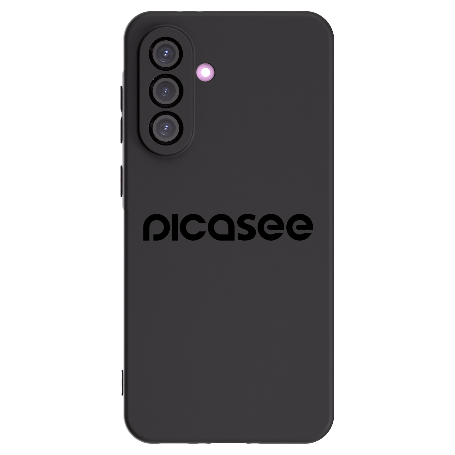 Picasee silikonowe czarne etui na Samsung Galaxy A36 5G - Picasee - new logo - black