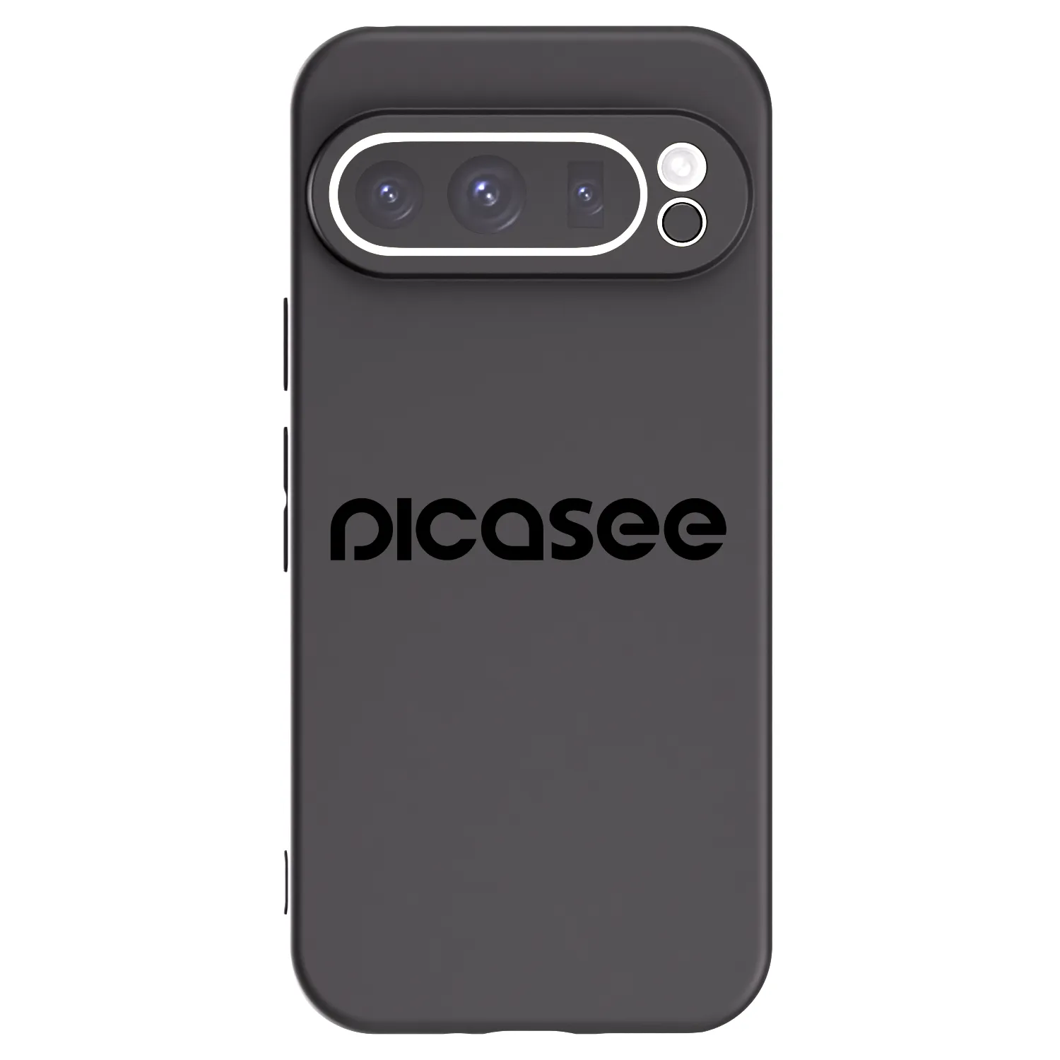 Picasee silikonowe czarne etui na Google Pixel 9 Pro - Picasee - new logo - black