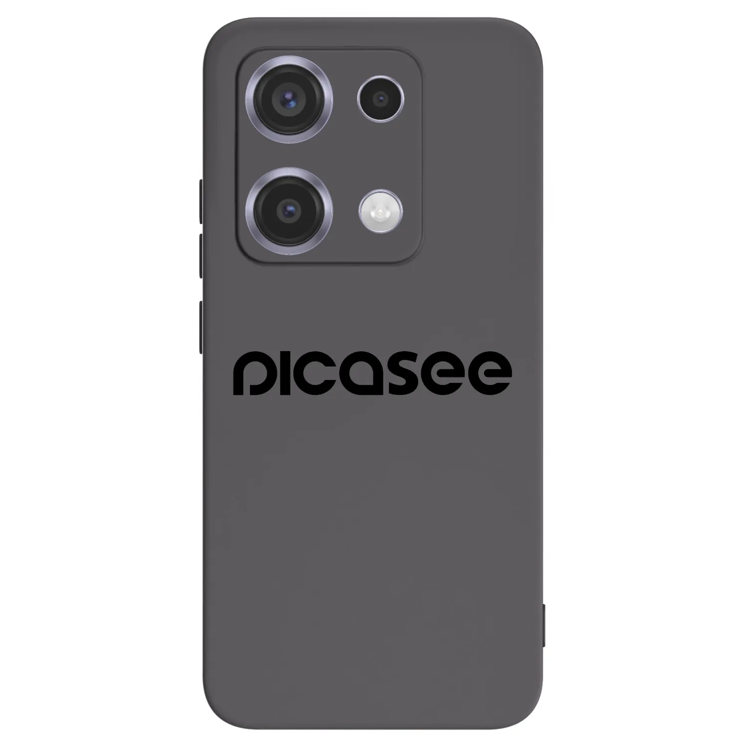 Picasee silikonowe czarne etui na Xiaomi Redmi Note 14S - Picasee - new logo - black