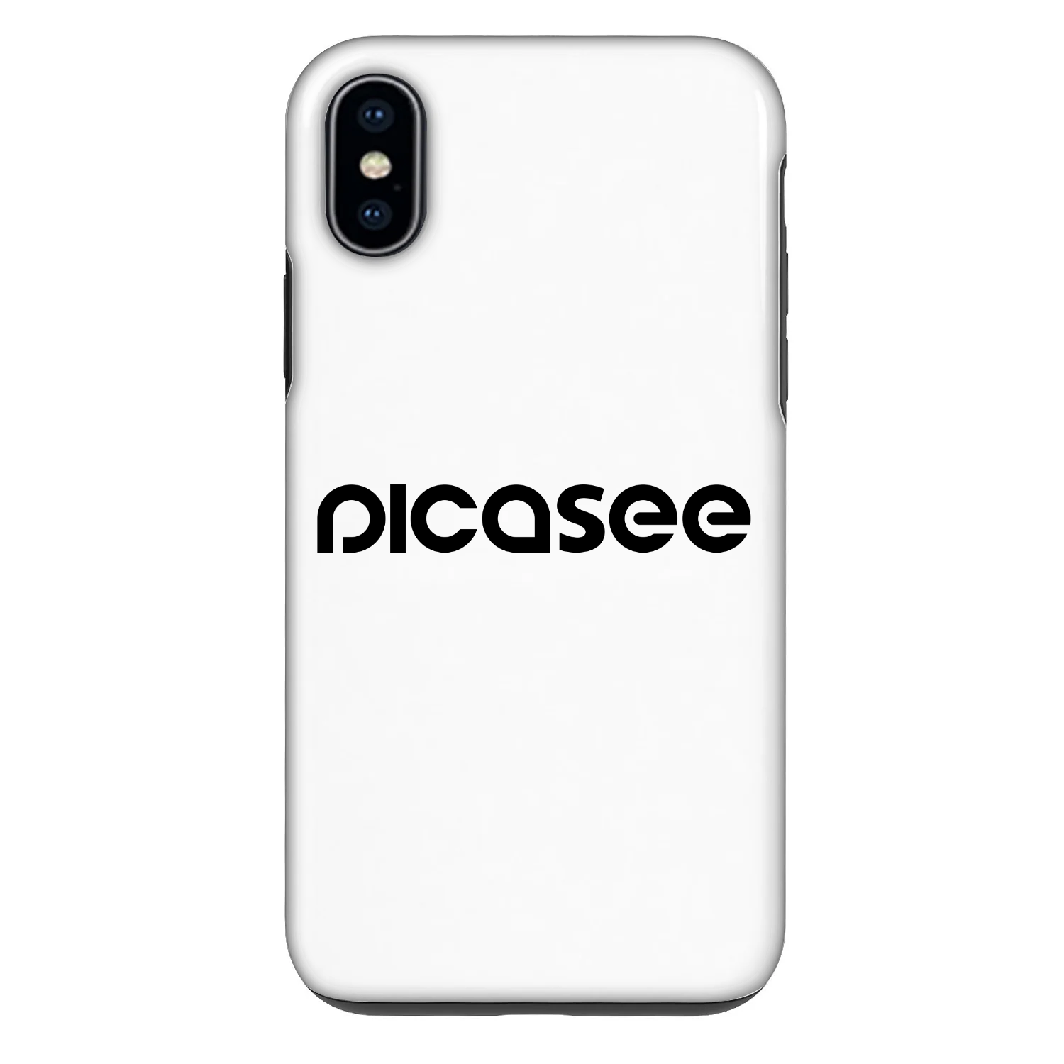 Picasee Fashion Case na Apple iPhone X/XS - Picasee - new logo - black