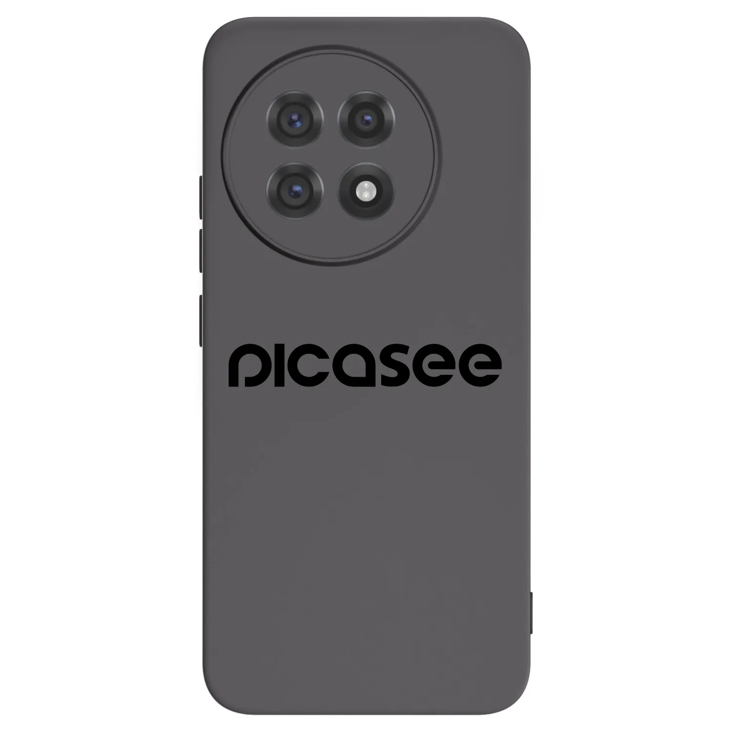 Picasee silikonowe czarne etui na OnePlus 13R 5G - Picasee - new logo - black