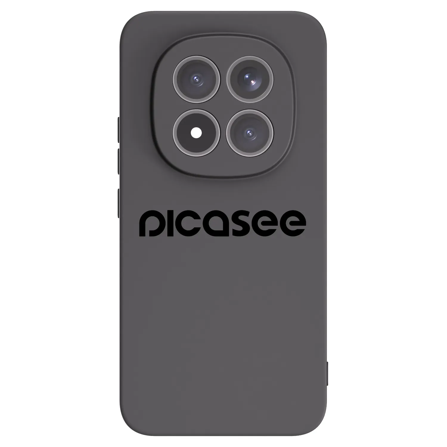 Picasee silikonowe czarne etui na Xiaomi Redmi Note 15 Pro+ - Picasee - new logo - black