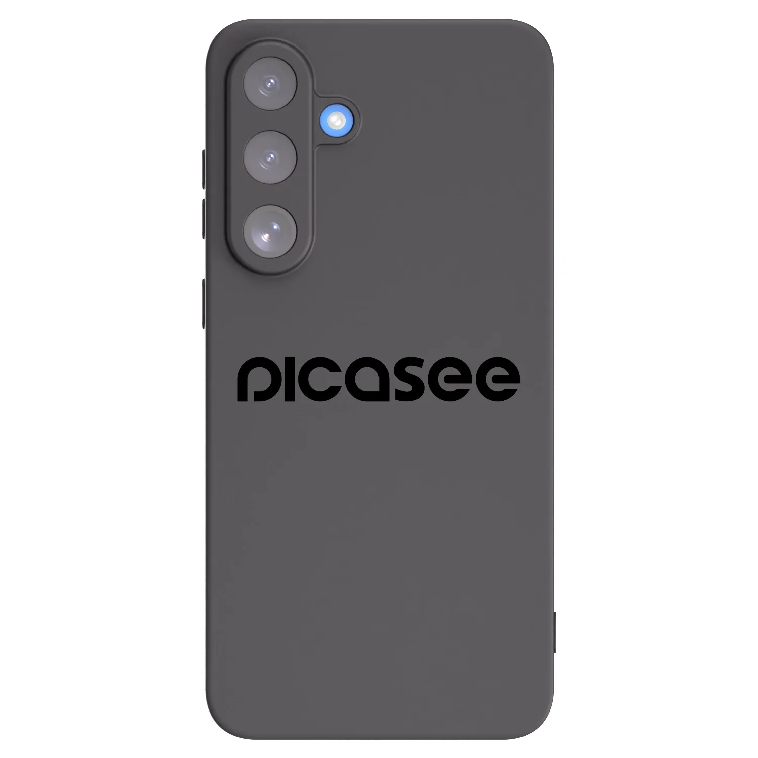 Picasee silikonowe czarne etui na Samsung Galaxy S25 FE 5G - Picasee - new logo - black