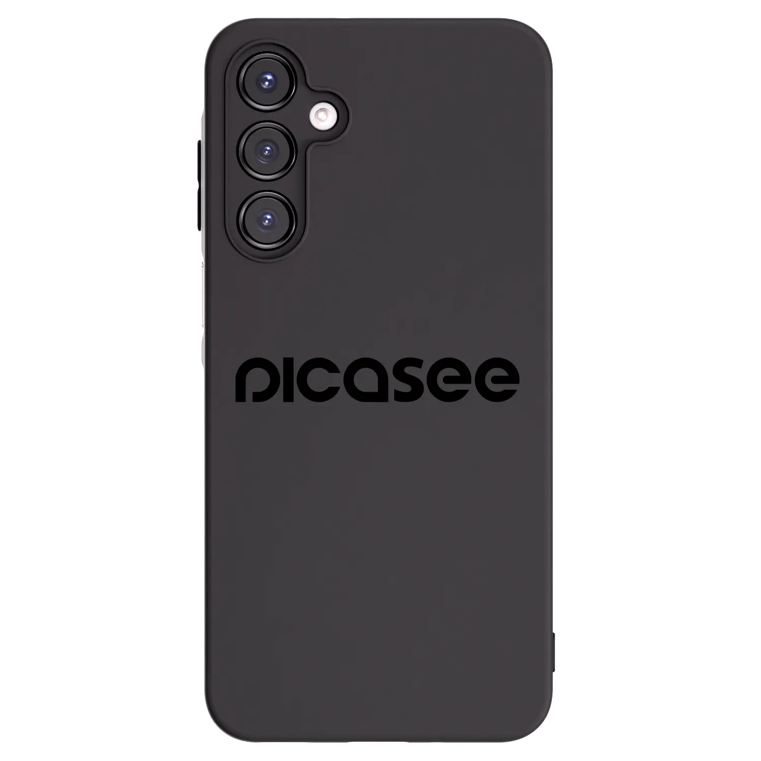 Picasee silikonowe czarne etui na Samsung Galaxy A16 4G - Picasee - new logo - black