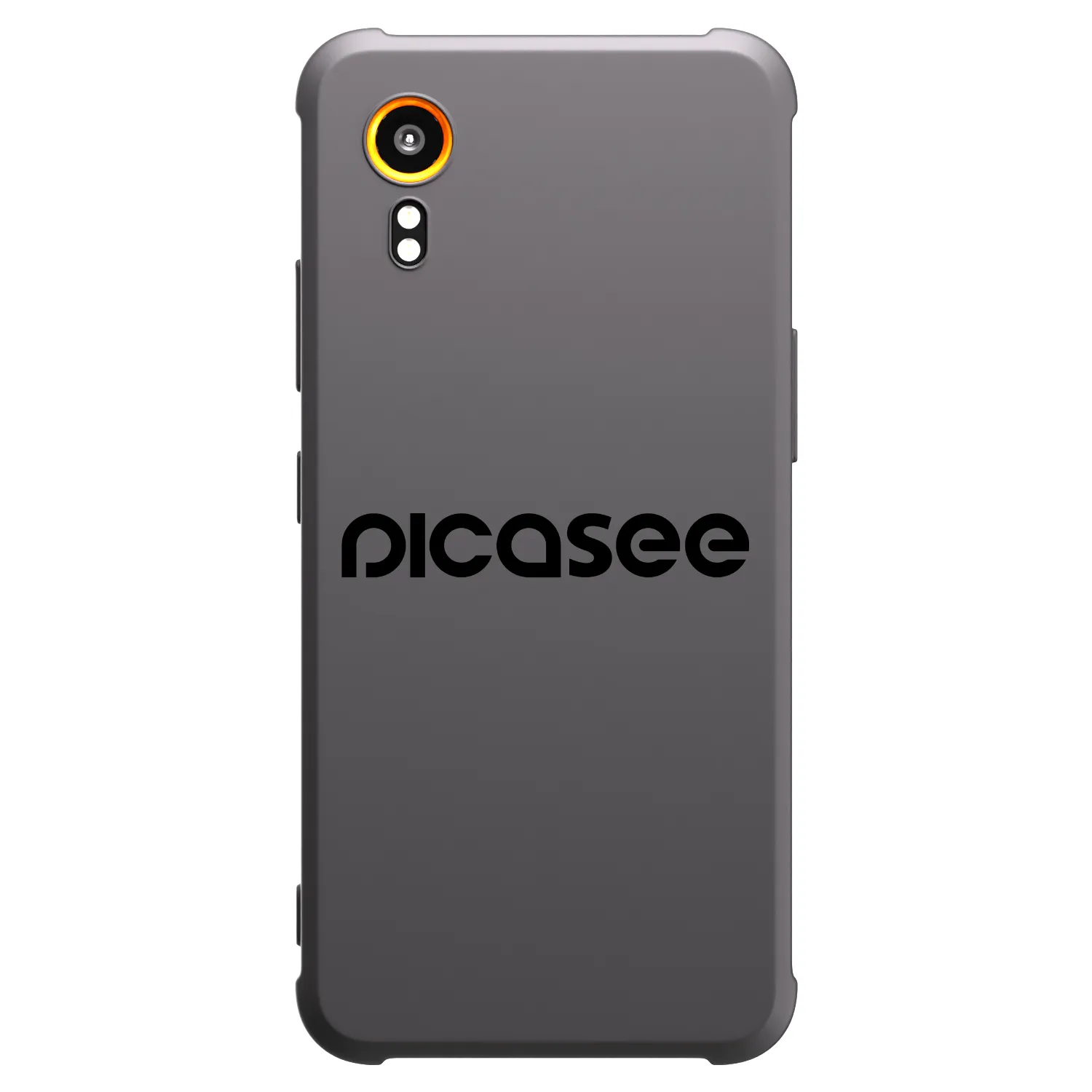 Picasee silikonowe czarne etui na Samsung Galaxy Xcover 7 - Picasee - new logo - black
