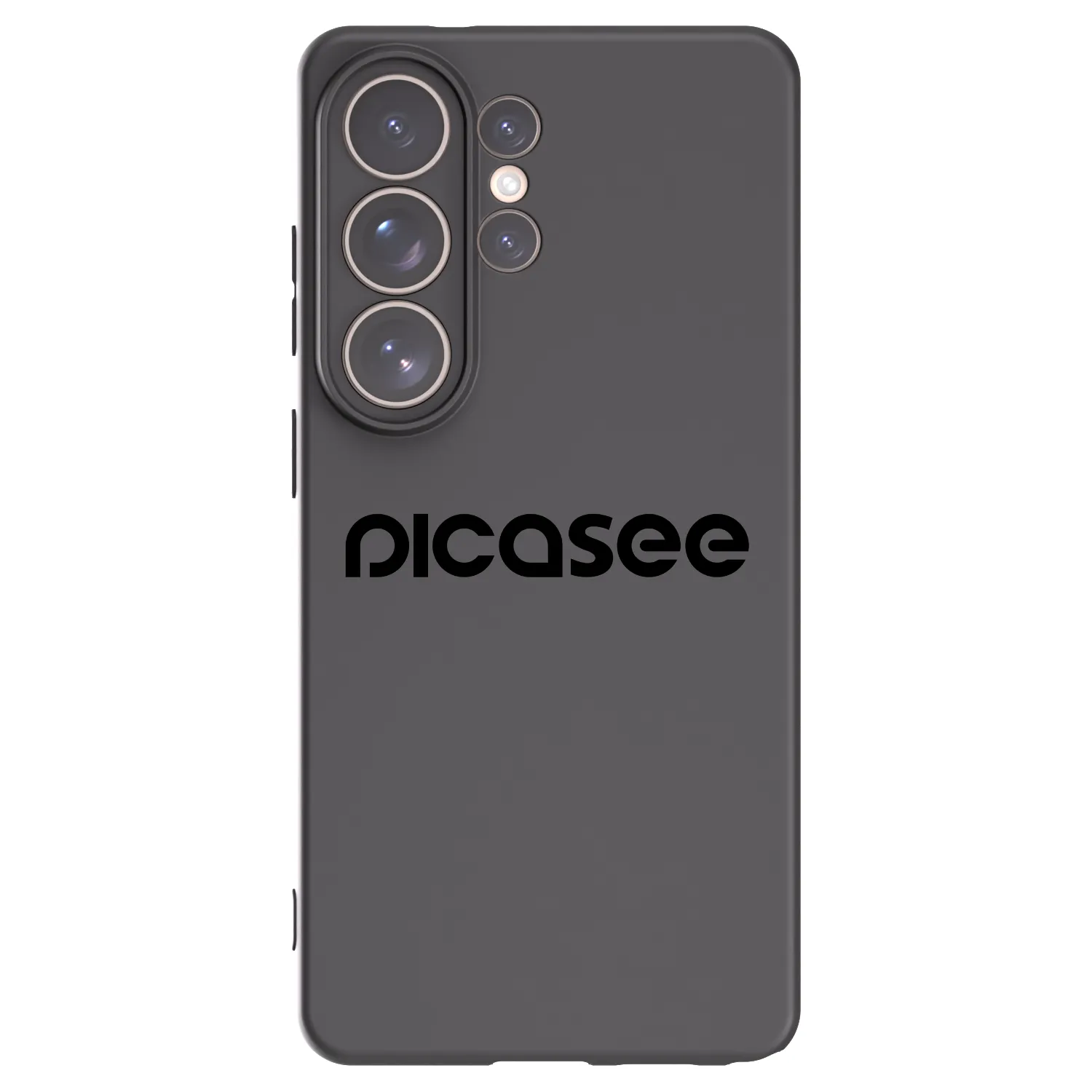Picasee silikonowe czarne etui na Samsung Galaxy S26 Ultra - Picasee - new logo - black