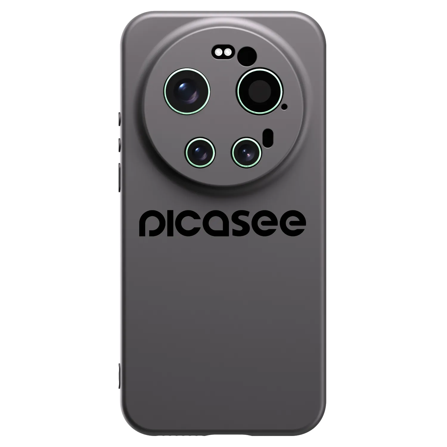 Picasee silikonowe czarne etui na Xiaomi 17 Ultra - Picasee - new logo - black