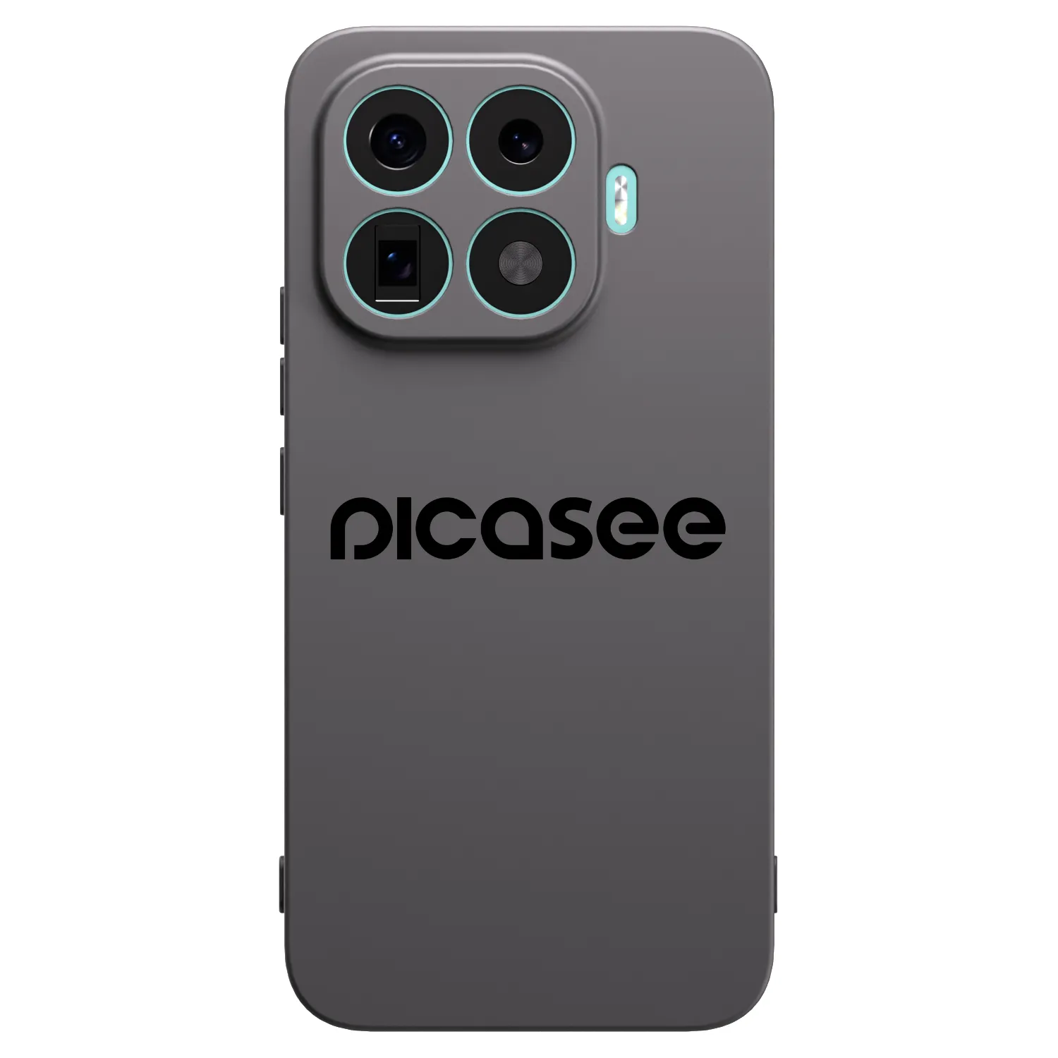 Picasee silikonowe czarne etui na Xiaomi 17T Pro - Picasee - new logo - black