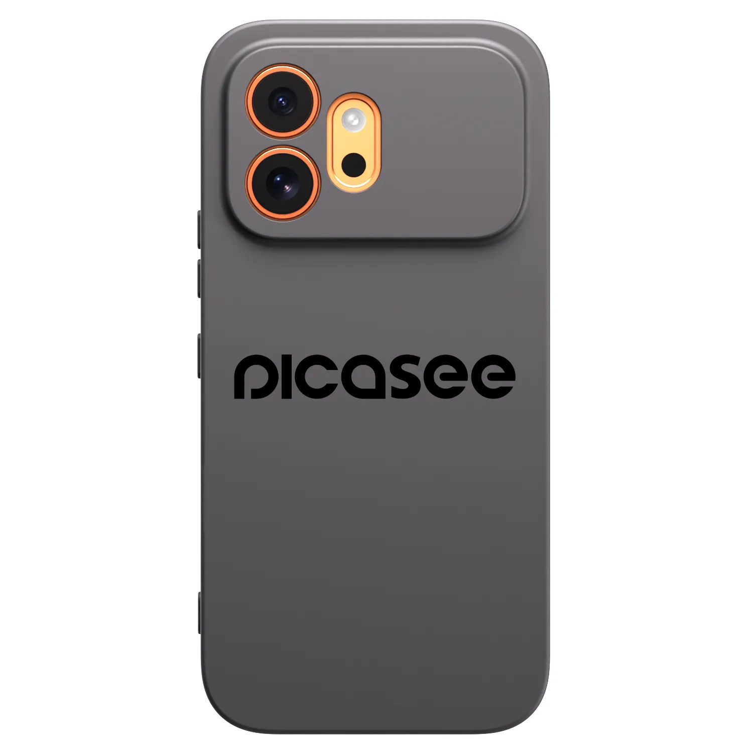 Picasee silikonowe czarne etui na Honor 600 - Picasee - new logo - black
