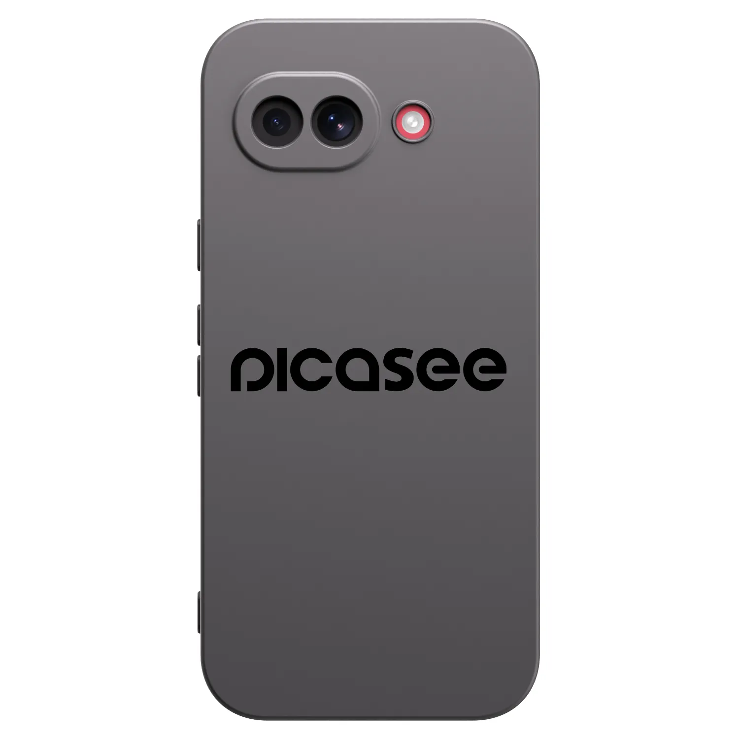 Picasee silikonowe czarne etui na Google Pixel 10a - Picasee - new logo - black