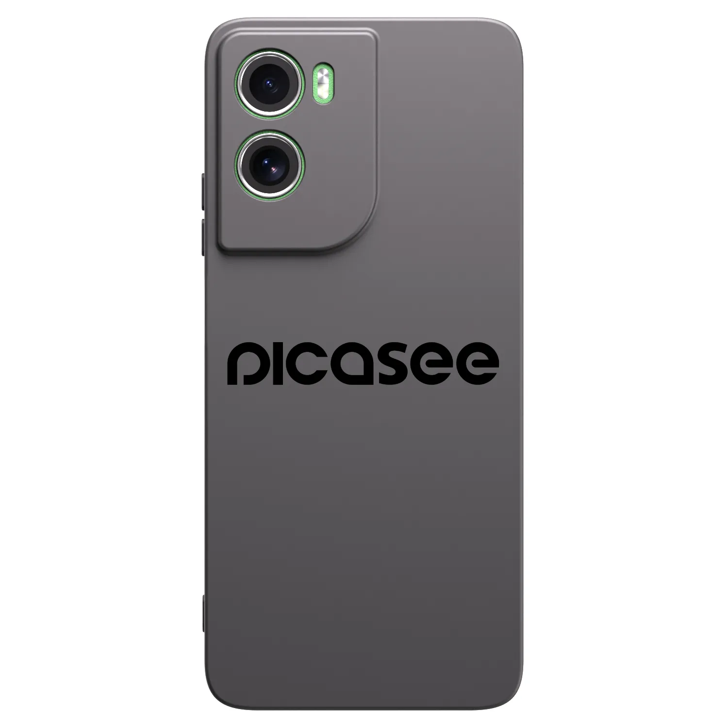 Picasee silikonowe czarne etui na Motorola Moto G06 - Picasee - new logo - black