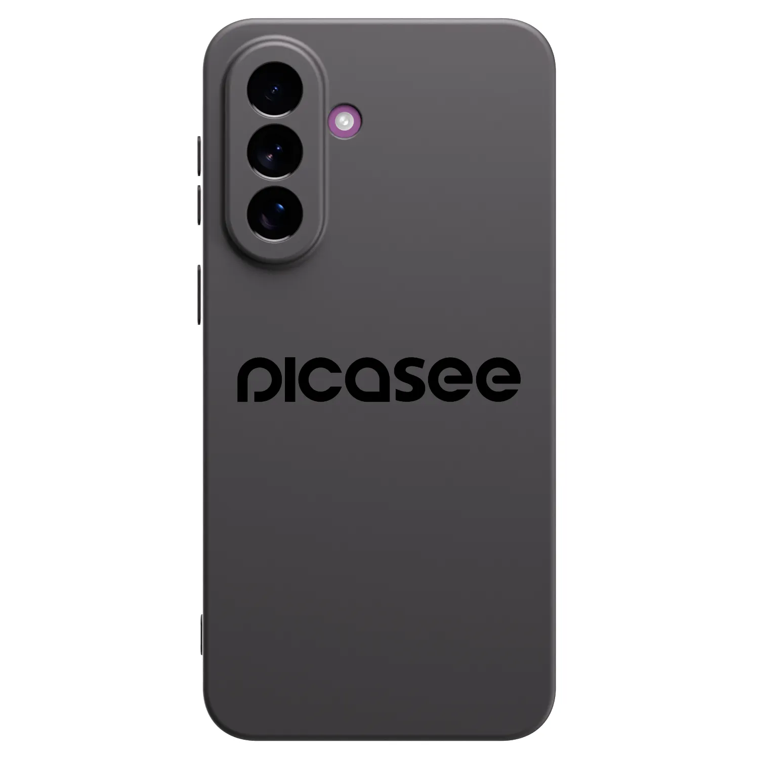 Picasee silikonowe czarne etui na Samsung Galaxy A37 - Picasee - new logo - black