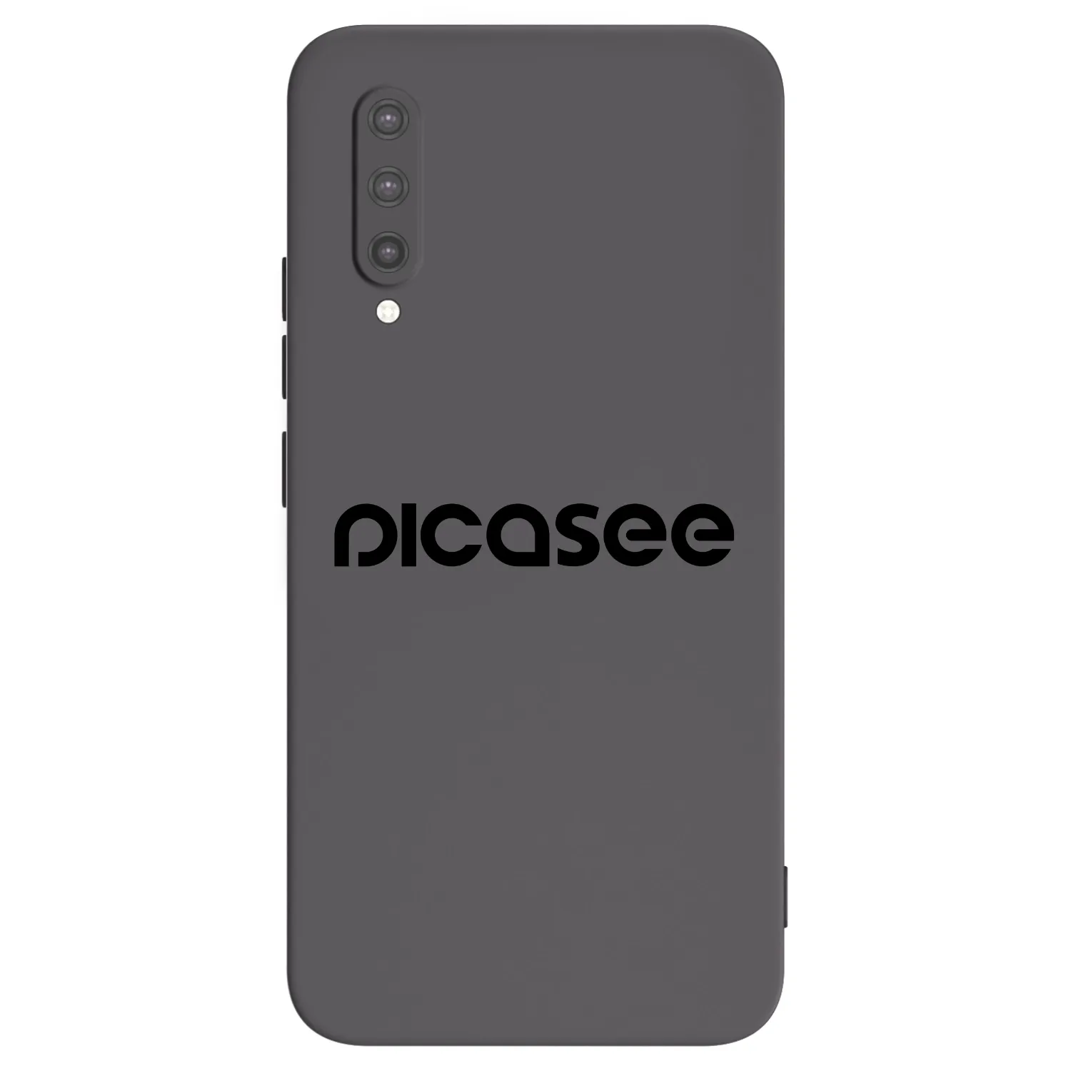 Picasee silikonowe czarne etui na Xiaomi Mi 9 Lite - Picasee - new logo - black