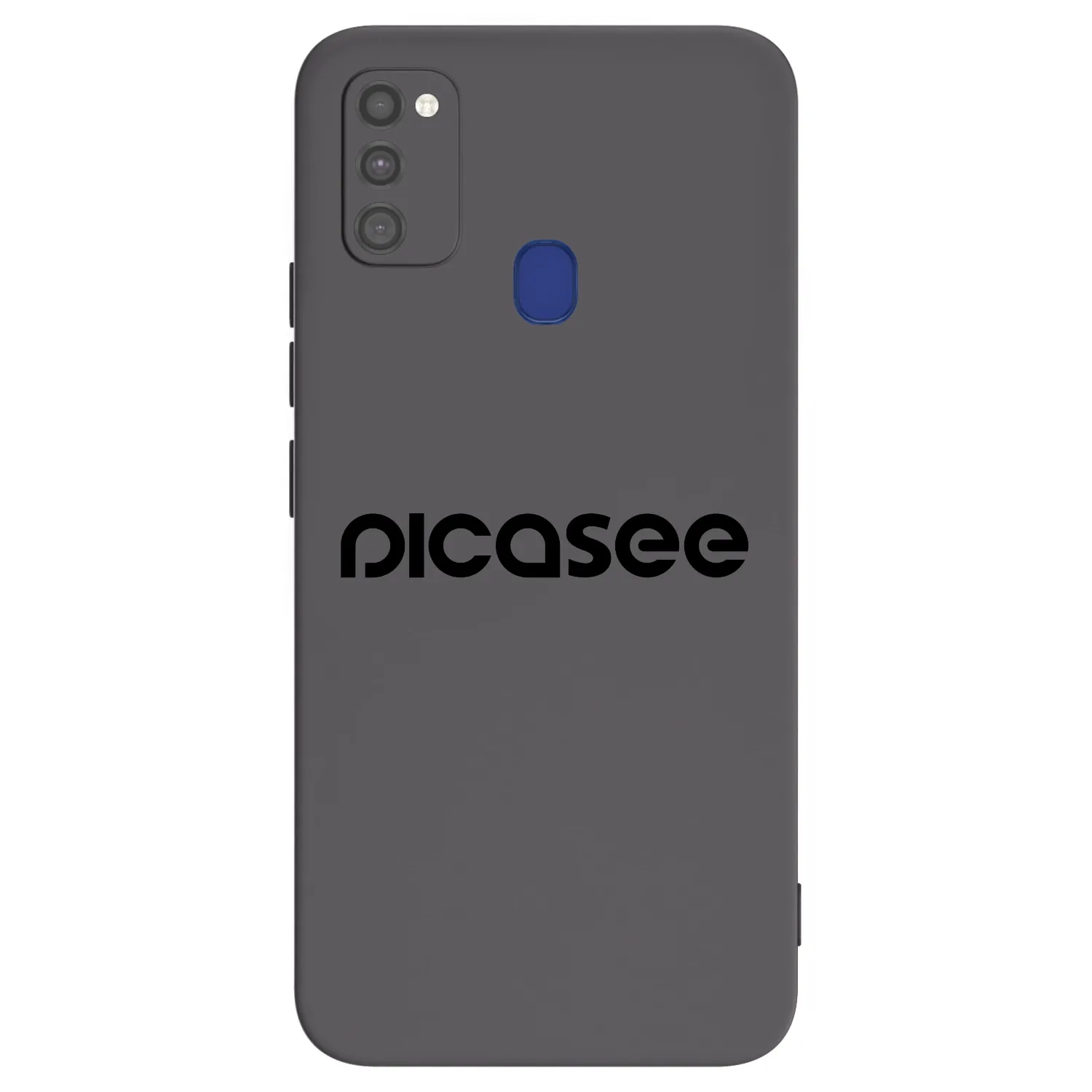 Picasee silikonowe czarne etui na Samsung Galaxy M21 M215F - Picasee - new logo - black