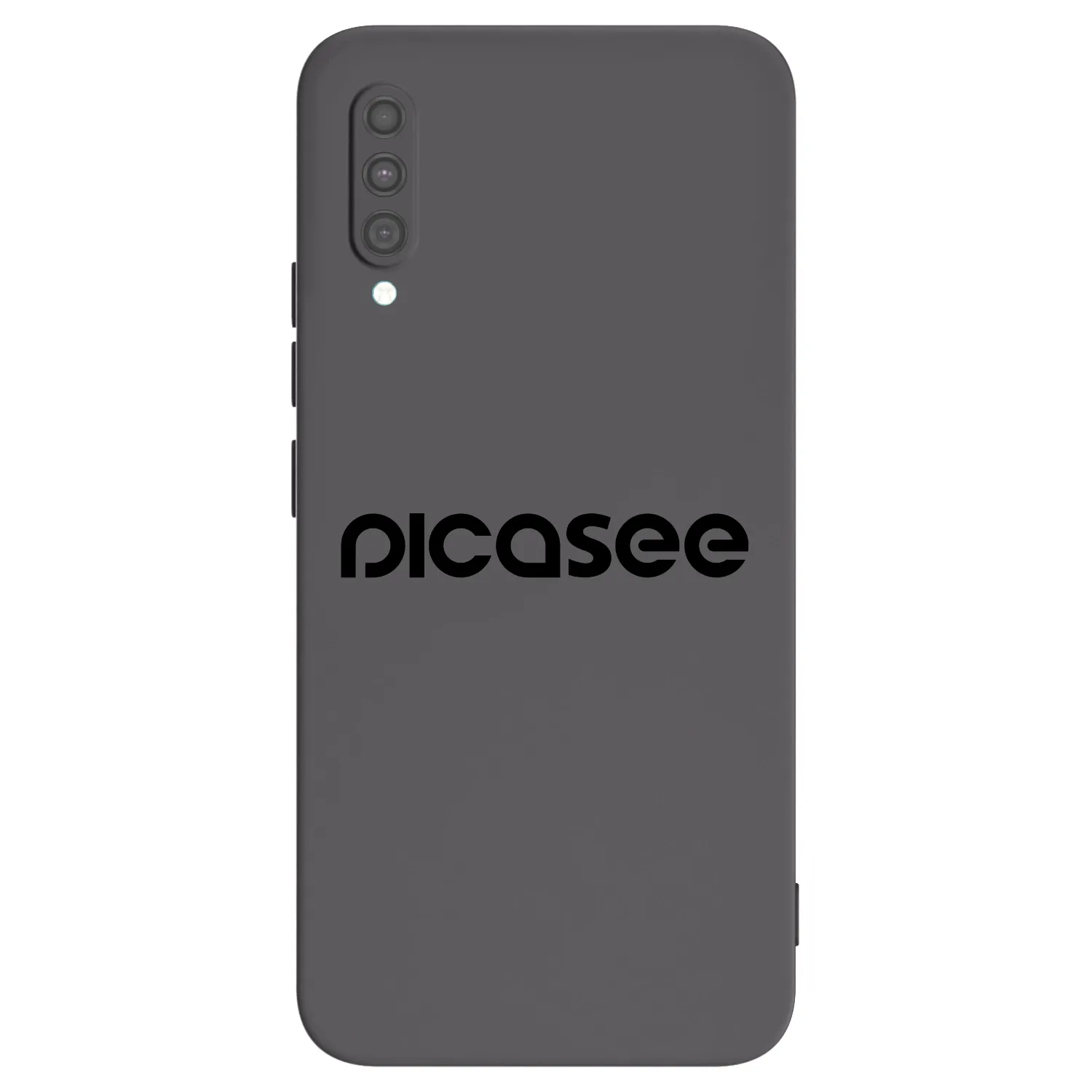 Picasee silikonowe czarne etui na Samsung Galaxy A30s A307F - Picasee - new logo - black
