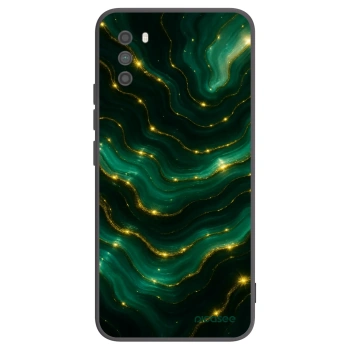 Picasee silikonowe czarne etui na Xiaomi Poco M3 - Emerald