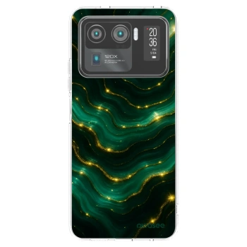 Picasee silikonowe przeźroczyste etui na Xiaomi Mi 11 Ultra - Emerald