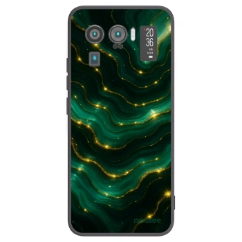 Picasee silikonowe czarne etui na Xiaomi Mi 11 Ultra - Emerald