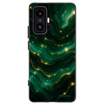 Picasee silikonowe czarne etui na Xiaomi 11T - Emerald