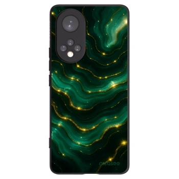 Picasee silikonowe czarne etui na Huawei Nova 9 - Emerald