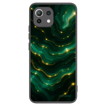 Picasee silikonowe czarne etui na Xiaomi 11 Lite 5G NE - Emerald