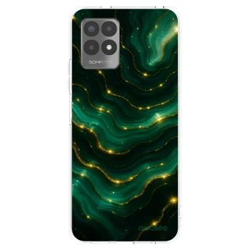Picasee silikonowe przeźroczyste etui na Realme 8i - Emerald