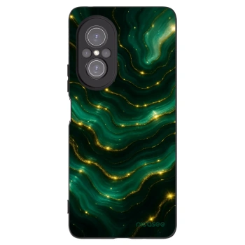 Picasee silikonowe czarne etui na Huawei Nova 9 SE - Emerald