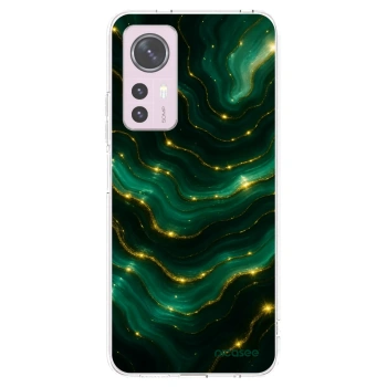 Picasee silikonowe przeźroczyste etui na Xiaomi 12 - Emerald