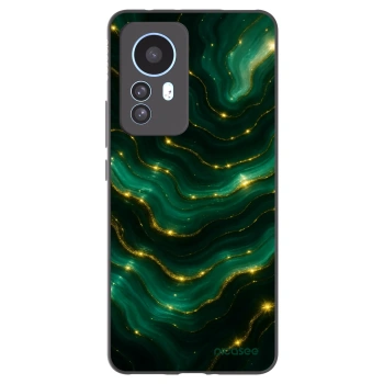 Picasee silikonowe czarne etui na Xiaomi 12T Pro - Emerald