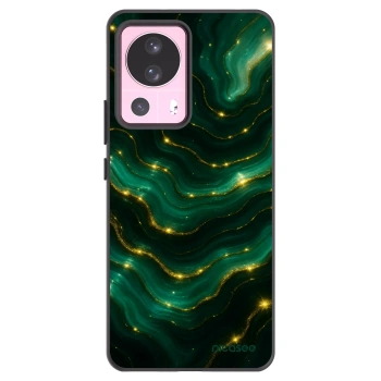 Picasee silikonowe czarne etui na Xiaomi 13 Lite - Emerald