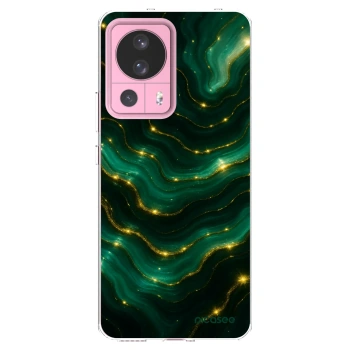 Picasee silikonowe przeźroczyste etui na Xiaomi 13 Lite - Emerald