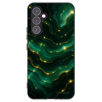 Picasee silikonowe czarne etui na Samsung Galaxy A54 5G A546B - Emerald