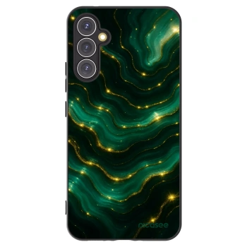 Picasee silikonowe czarne etui na Samsung Galaxy A34 5G A346B - Emerald
