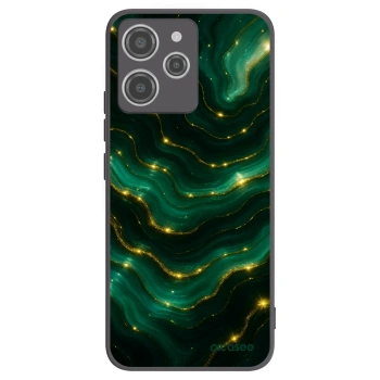 Picasee silikonowe czarne etui na Xiaomi Redmi 12 4G - Emerald