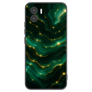 Picasee silikonowe czarne etui na Xiaomi Redmi A2 - Emerald