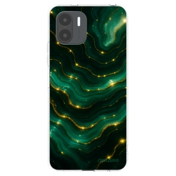 Picasee silikonowe przeźroczyste etui na Xiaomi Redmi A2 - Emerald