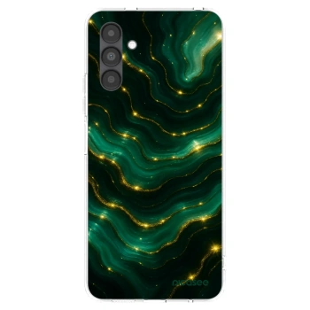 Picasee silikonowe przeźroczyste etui na Samsung Galaxy A04s A047F - Emerald