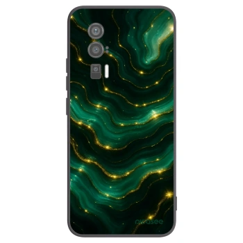 Picasee silikonowe czarne etui na Xiaomi Poco F5 Pro 5G - Emerald