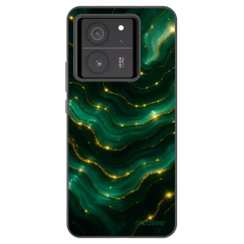 Picasee silikonowe czarne etui na Xiaomi 13T Pro - Emerald
