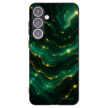 Picasee silikonowe czarne etui na Samsung Galaxy S24+ S926B 5G - Emerald