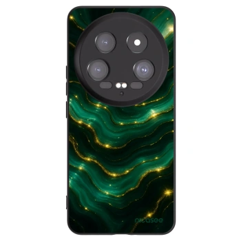 Picasee silikonowe czarne etui na Xiaomi 14 Ultra - Emerald