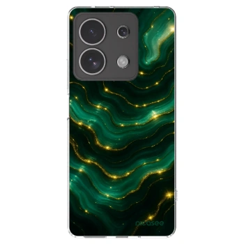 Picasee silikonowe przeźroczyste etui na Xiaomi Redmi Note 13 4G - Emerald