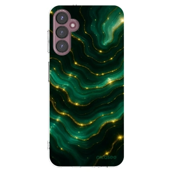 Picasee silikonowe przeźroczyste etui na Samsung Galaxy A05s A057G - Emerald