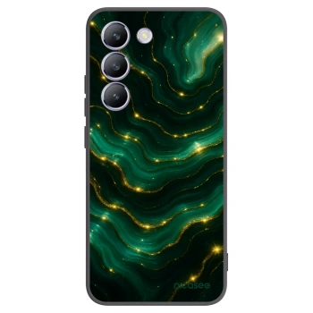 Picasee silikonowe czarne etui na Vivo V40 SE 5G - Emerald