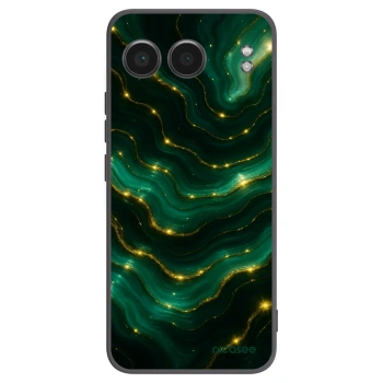 Picasee silikonowe czarne etui na OnePlus Nord 4 - Emerald