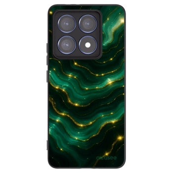 Picasee silikonowe czarne etui na Xiaomi 14T Pro - Emerald