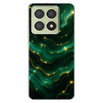 Picasee silikonowe przeźroczyste etui na Xiaomi 14T - Emerald