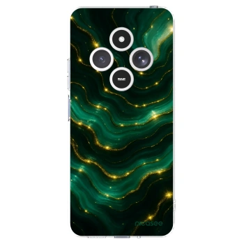 Picasee silikonowe przeźroczyste etui na Xiaomi Redmi 14C - Emerald