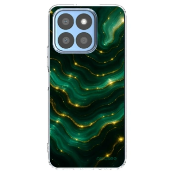 Picasee silikonowe przeźroczyste etui na Honor X8c - Emerald