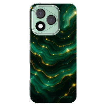 Picasee silikonowe przeźroczyste etui na Honor 400 Lite 5G - Emerald